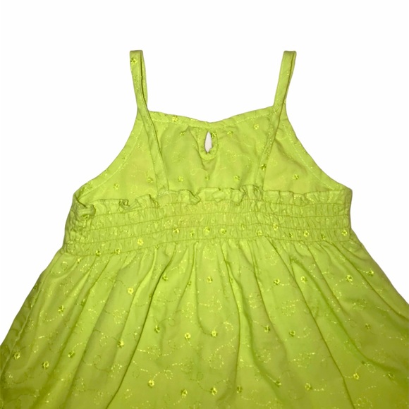 Girls Bright Green Sundress PARK BENCH KIDS 4-5 - Picture 8 of 8